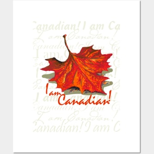 I Am Canadian! Posters and Art